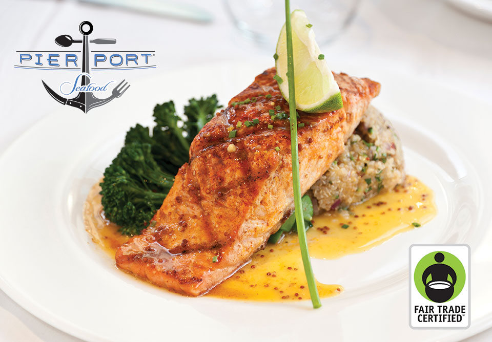 Pierport Certified Fair Trade Salmon Exclusively Available Through IMA Members